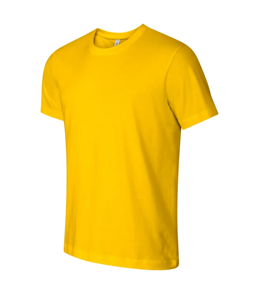 Tričko PICCOLIO Paint P73, unisex, žlutá