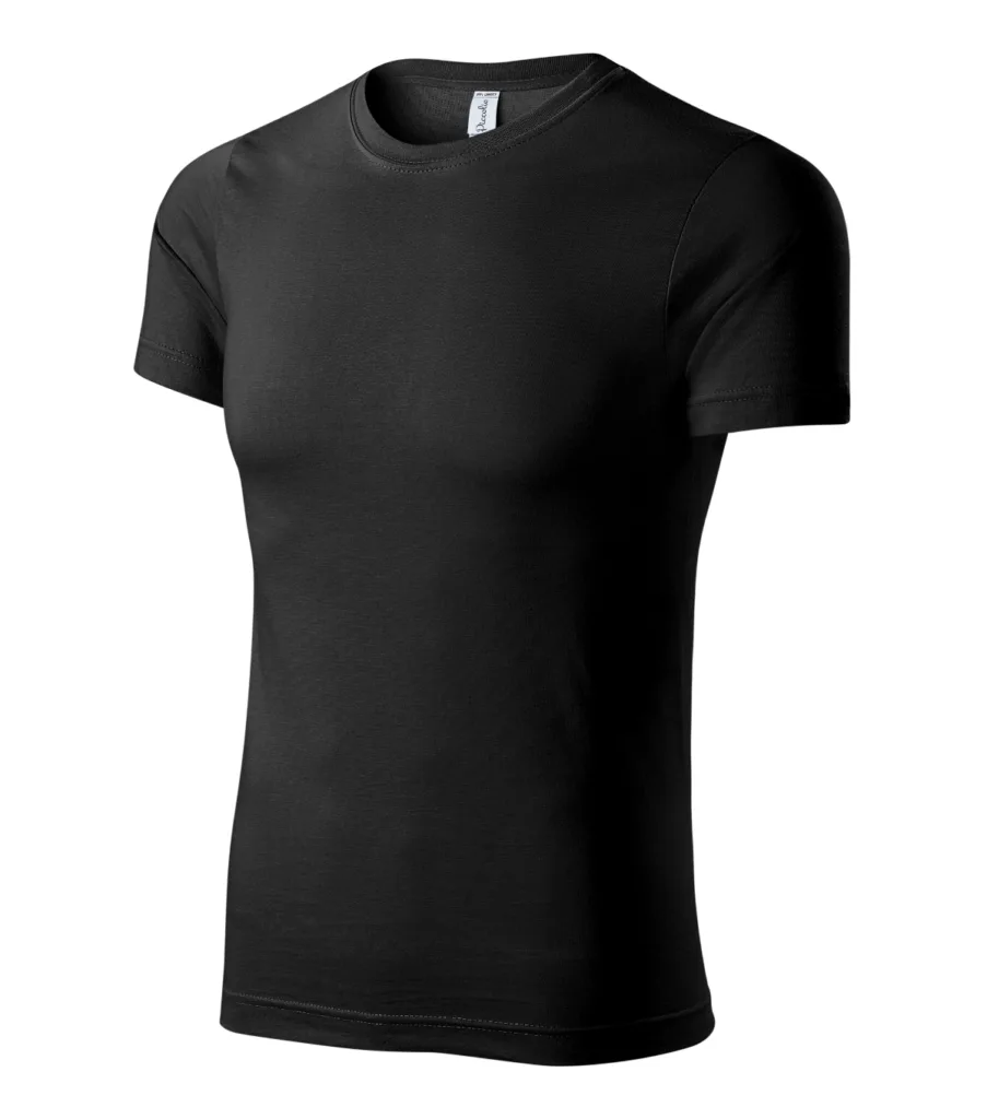 Tričko PICCOLIO Parade P71, unisex, černá