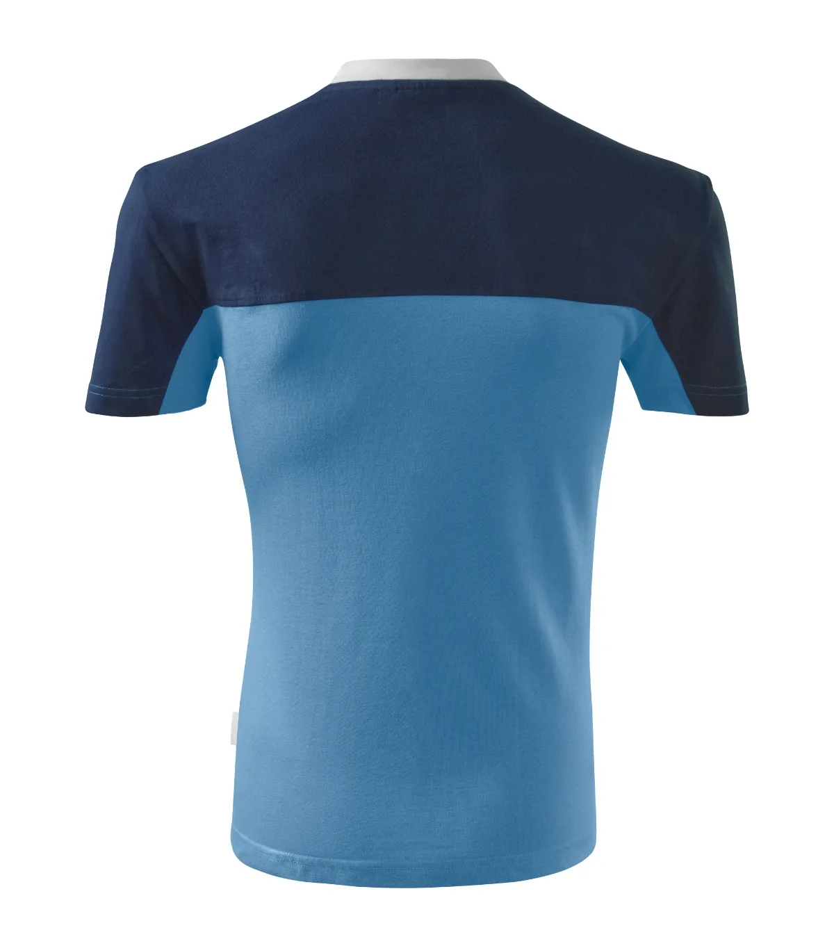 Tričko RIMECK Colormix 109, unisex, azurově modrá - Obrázek 4