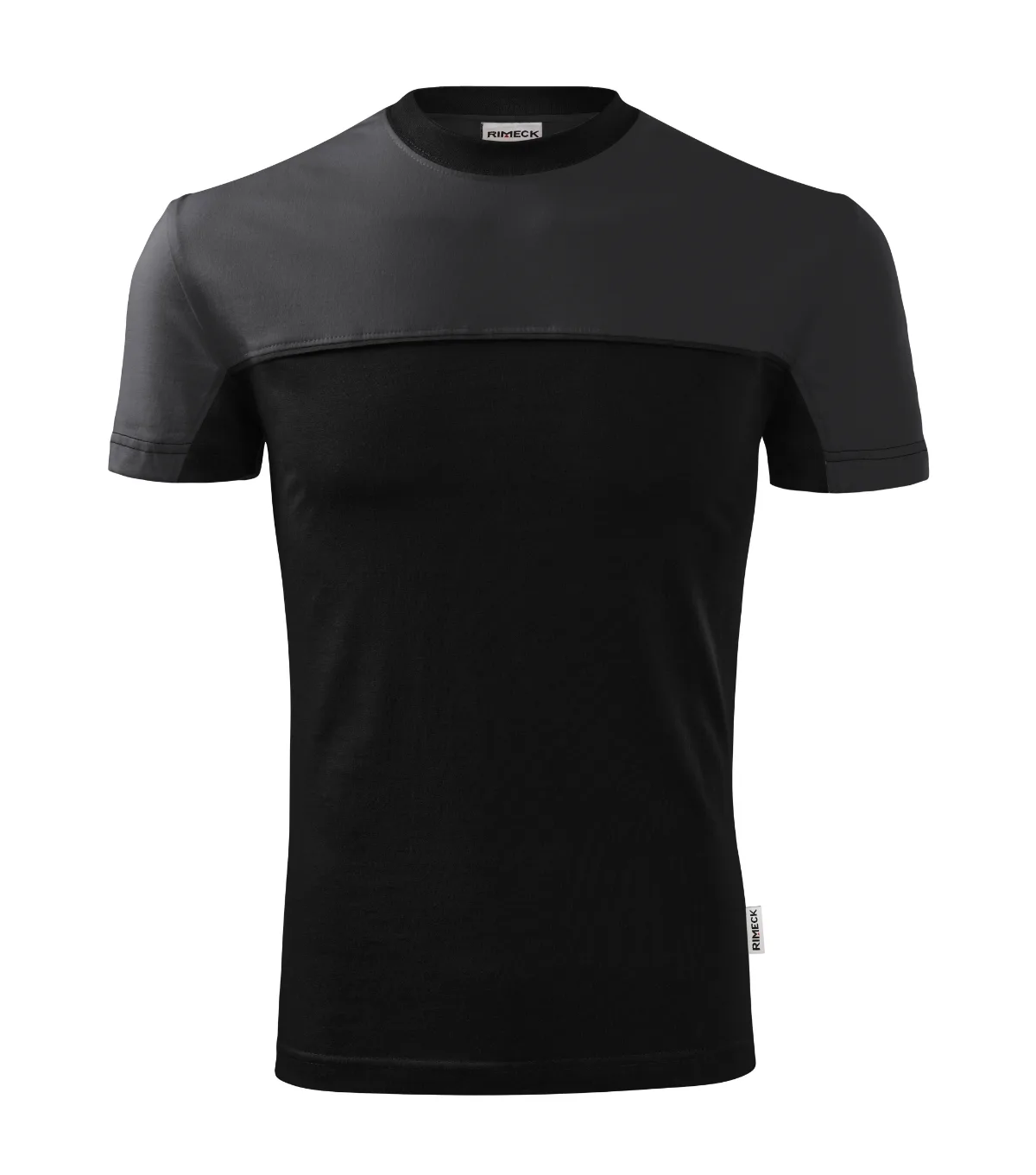 Tričko RIMECK Colormix 109, unisex, ebony gray - Obrázek 2
