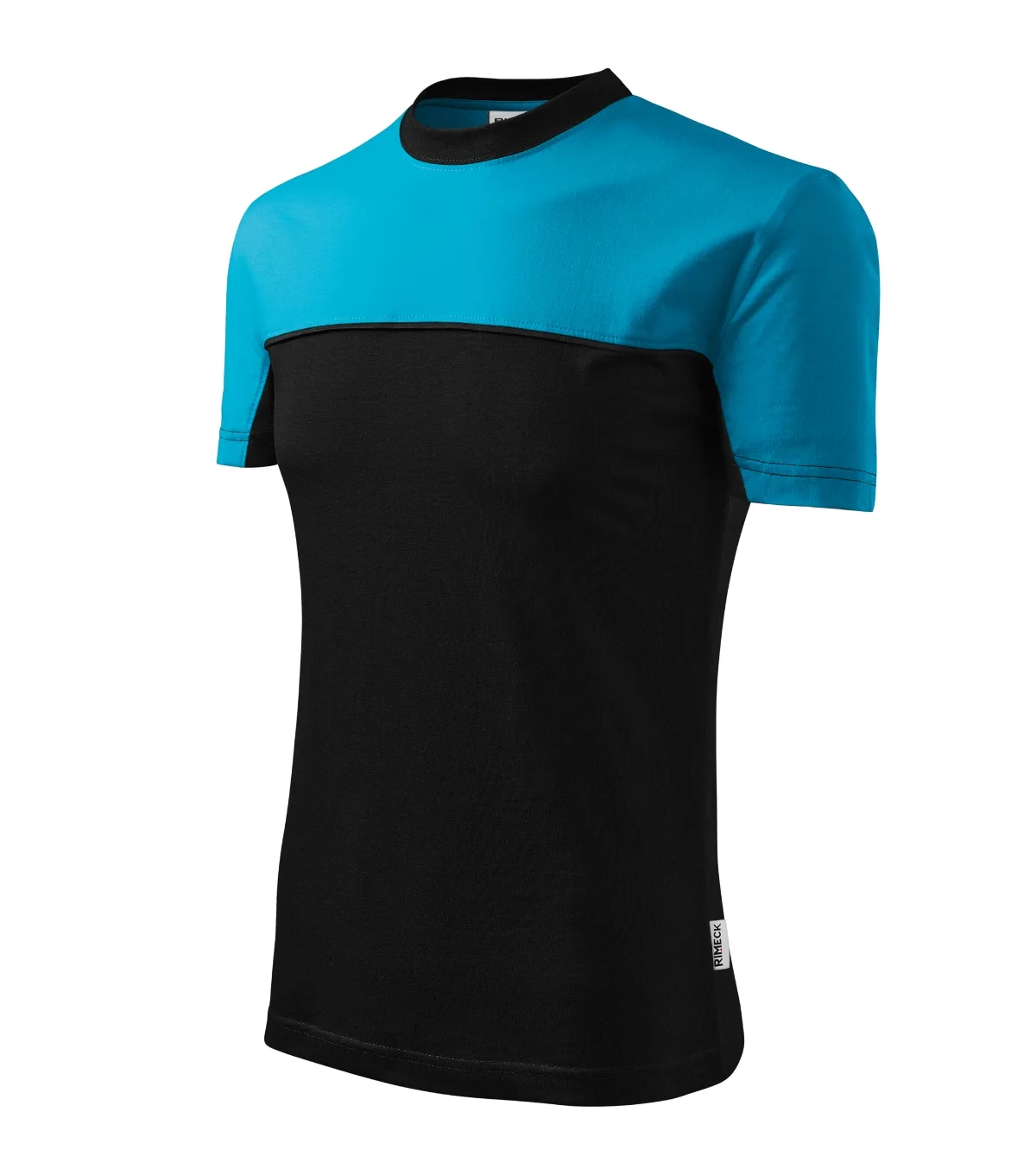 Tričko RIMECK Colormix 109, unisex, tyrkysová