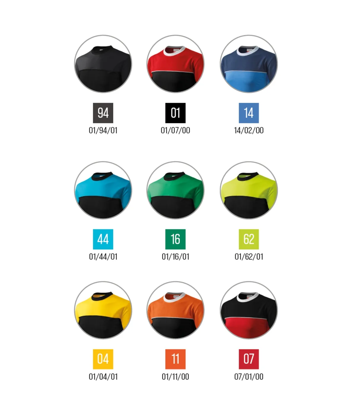 Tričko RIMECK Colormix 109, unisex, žlutá - Obrázek 3