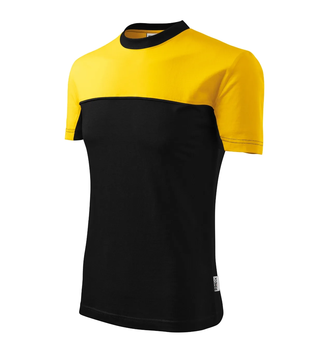 Tričko RIMECK Colormix 109, unisex, žlutá