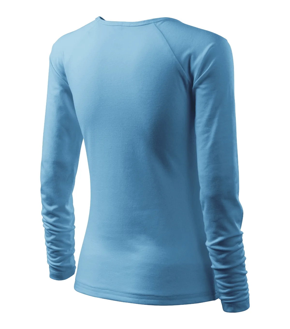 Triko MALFINI Elegance 127, dámské, azurově modrá - Obrázek 4
