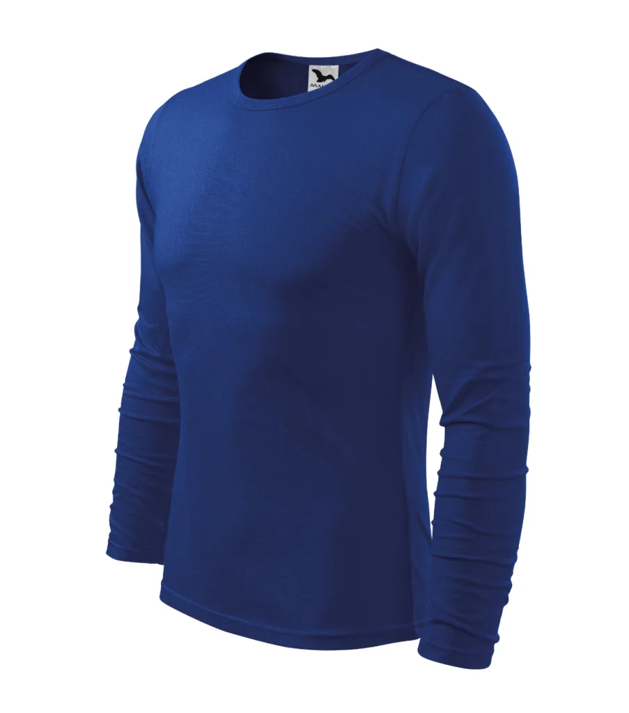 Triko MALFINI Fit-T LS 119, pánské, královská modrá