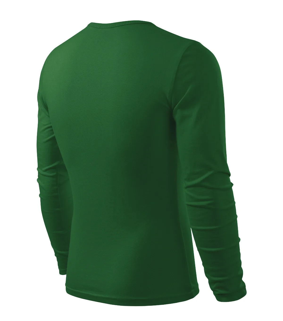 Triko MALFINI Fit-T LS 119, pánské, lahvově zelená - Obrázek 5