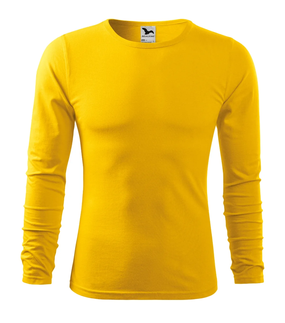 Triko MALFINI Fit-T LS 119, pánské, žlutá - Obrázek 2