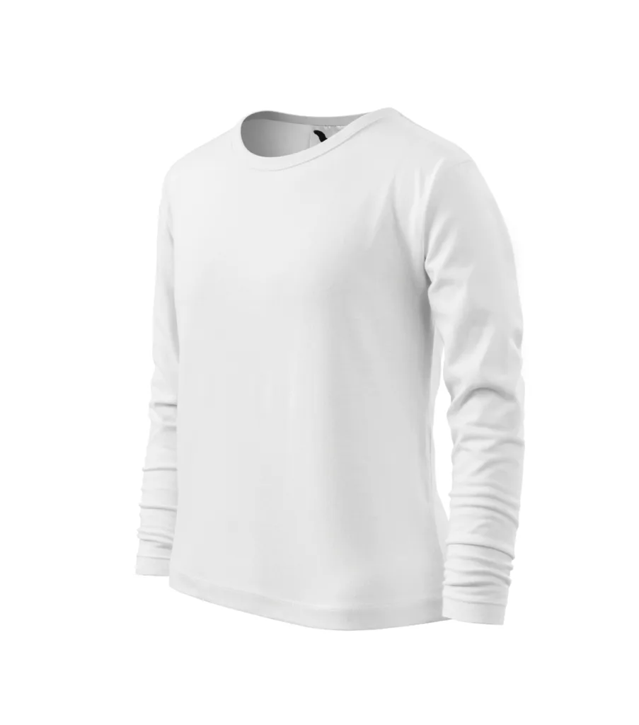 Triko MALFINI Fit-T LS 121, dětské, bílá