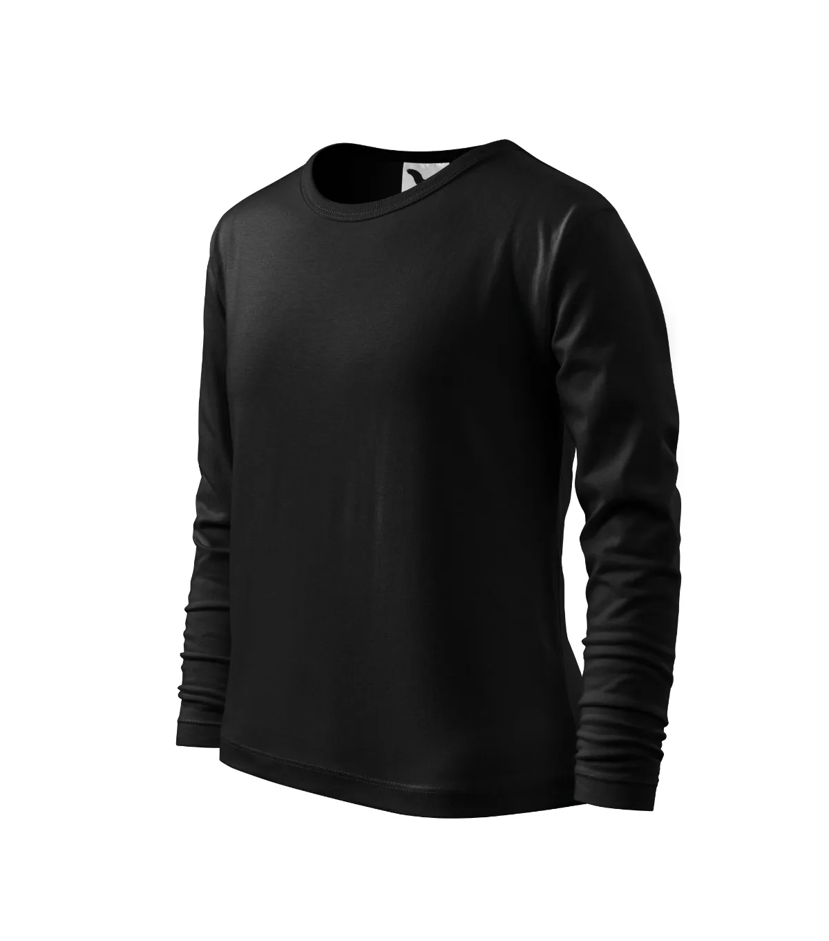 Triko MALFINI Fit-T LS 121, dětské, černá