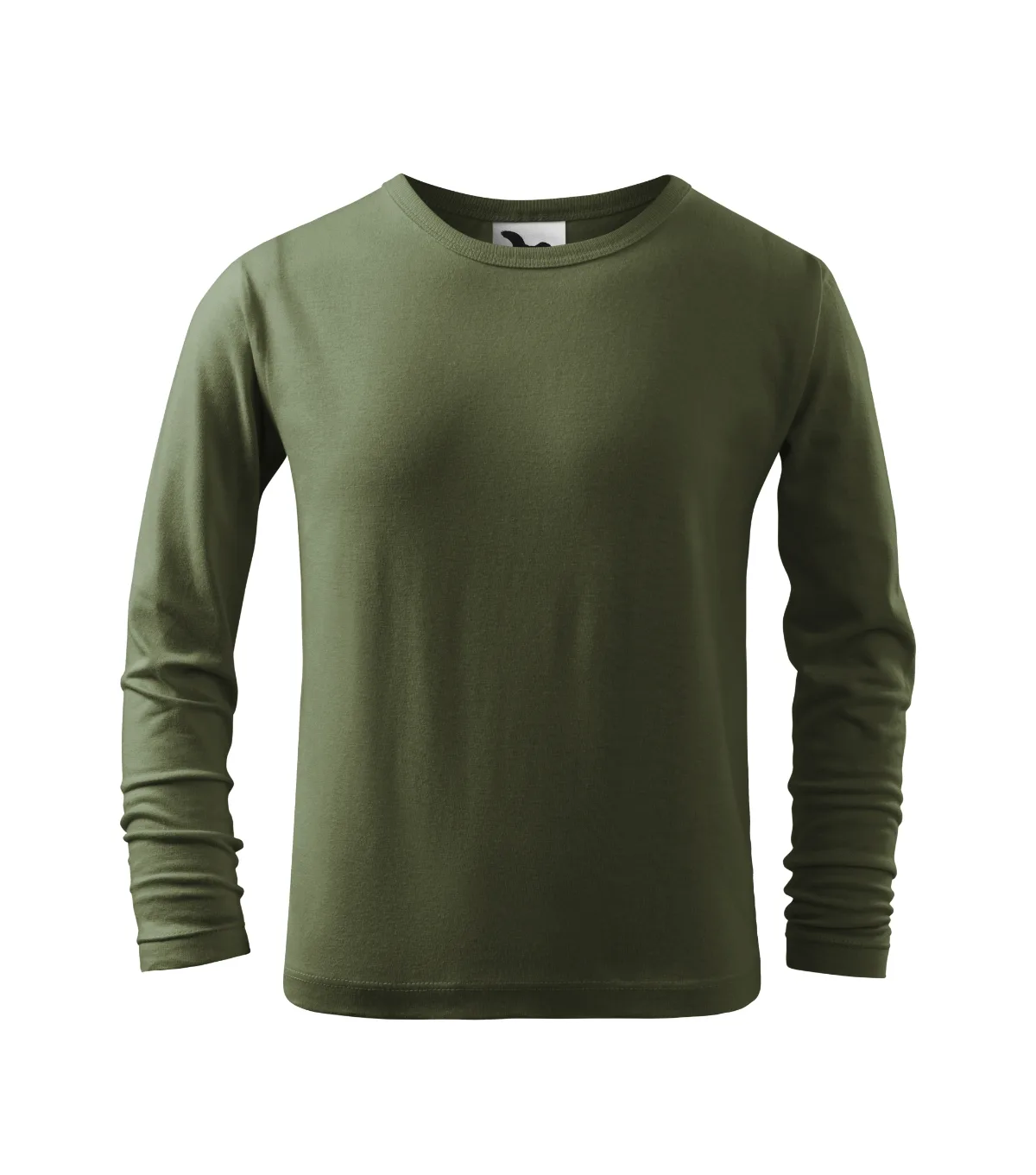 Triko MALFINI Fit-T LS 121, dětské, khaki - Obrázek 2