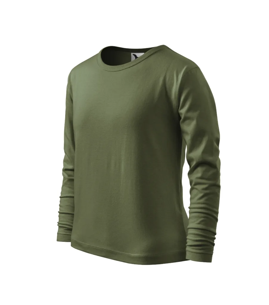 Triko MALFINI Fit-T LS 121, dětské, khaki