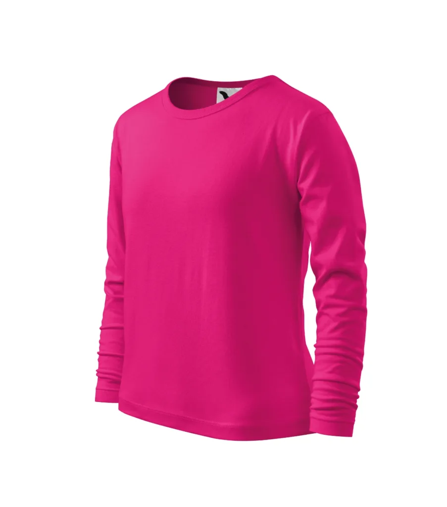 Triko MALFINI Fit-T LS 121, dětské, malinová