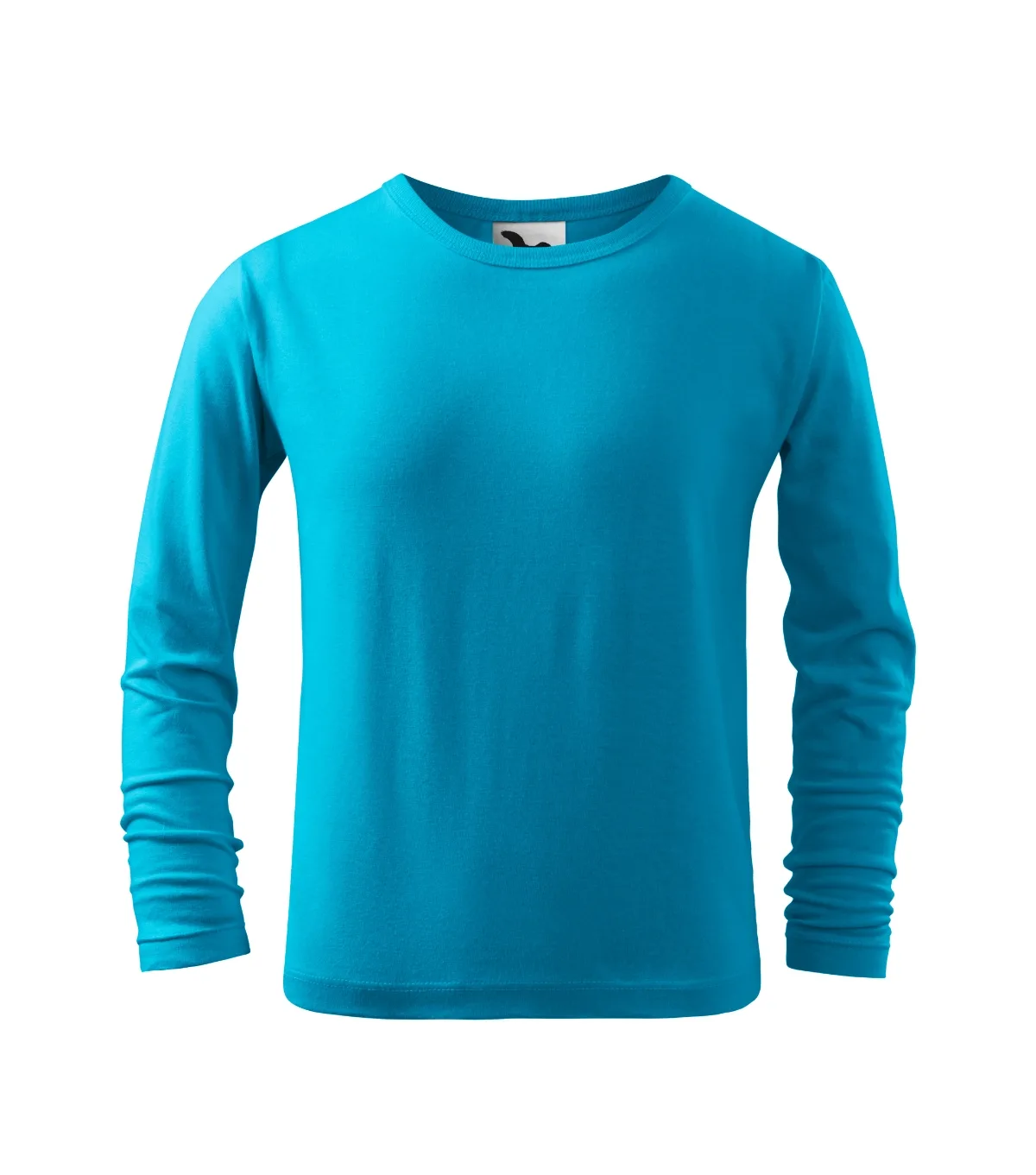 Triko MALFINI Fit-T LS 121, dětské, tyrkysová - Obrázek 2
