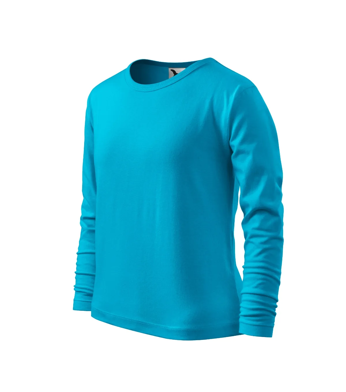Triko MALFINI Fit-T LS 121, dětské, tyrkysová