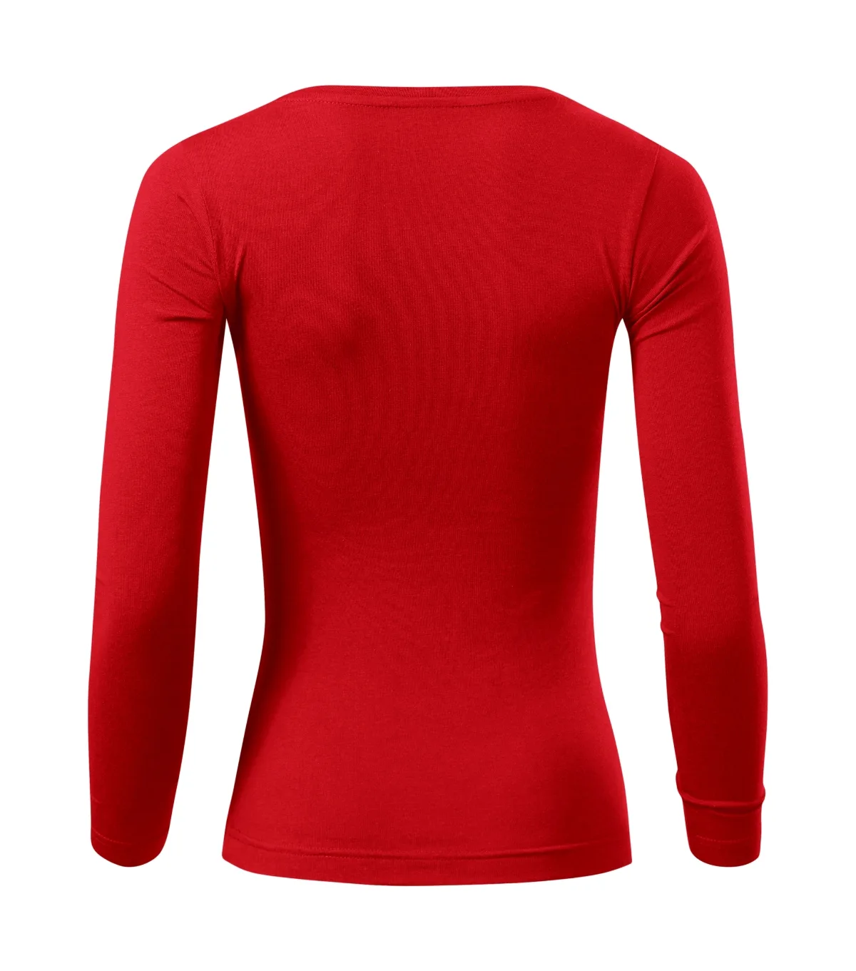 Triko MALFINI Fit-T LS 169, dámské, červená - Obrázek 3