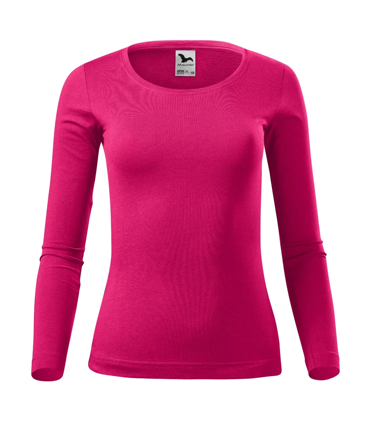 Triko MALFINI Fit-T LS 169, dámské, malinová - Obrázek 2