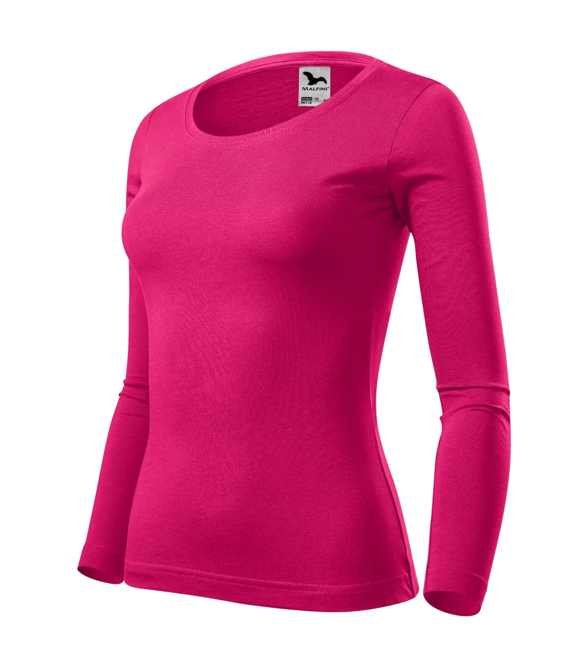 Triko MALFINI Fit-T LS 169, dámské, malinová