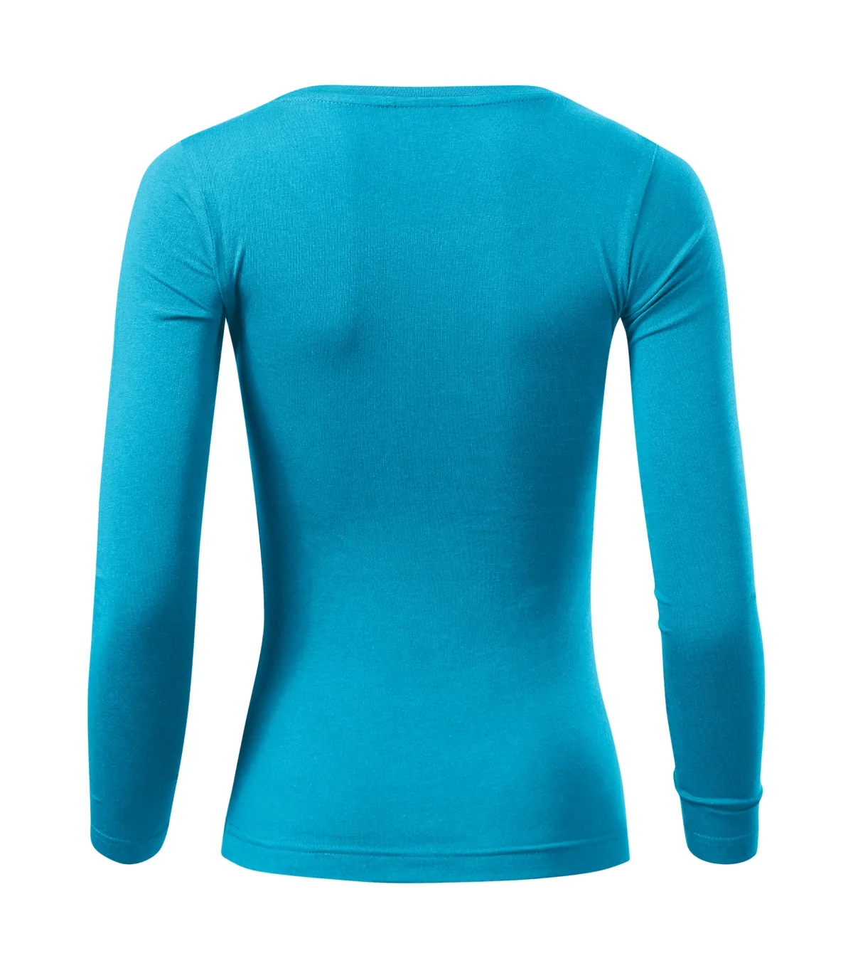 Triko MALFINI Fit-T LS 169, dámské, tyrkysová - Obrázek 3