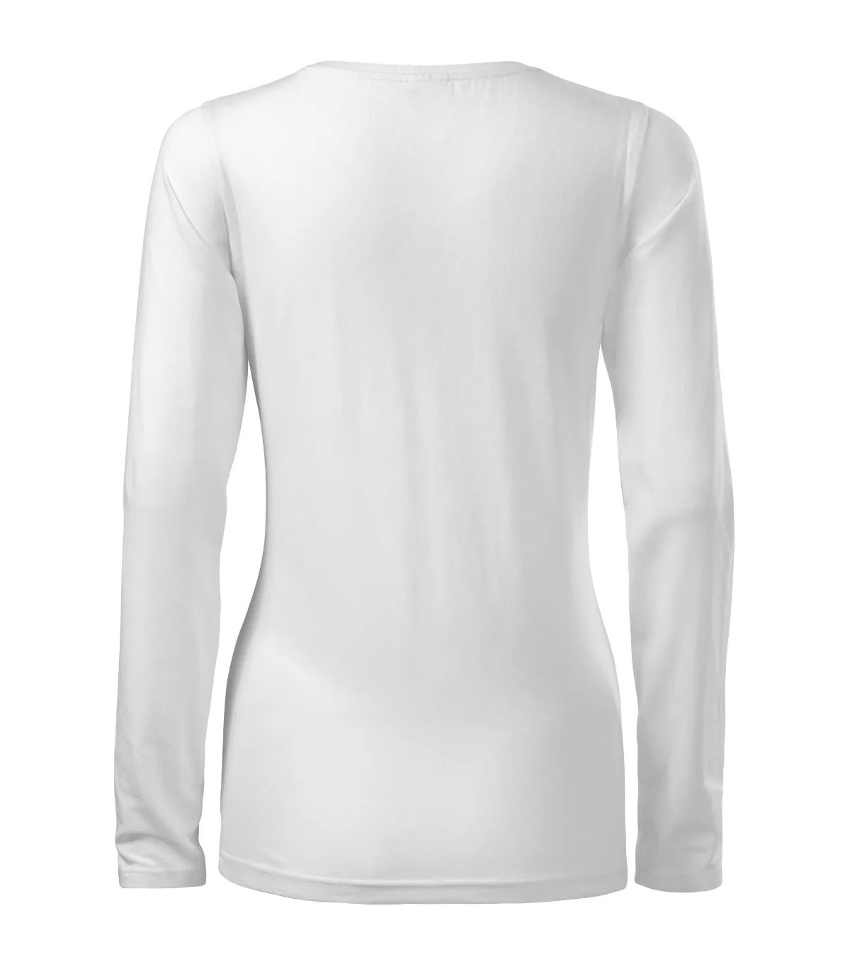 Triko MALFINI Slim 139, dámské, bílá - Obrázek 3