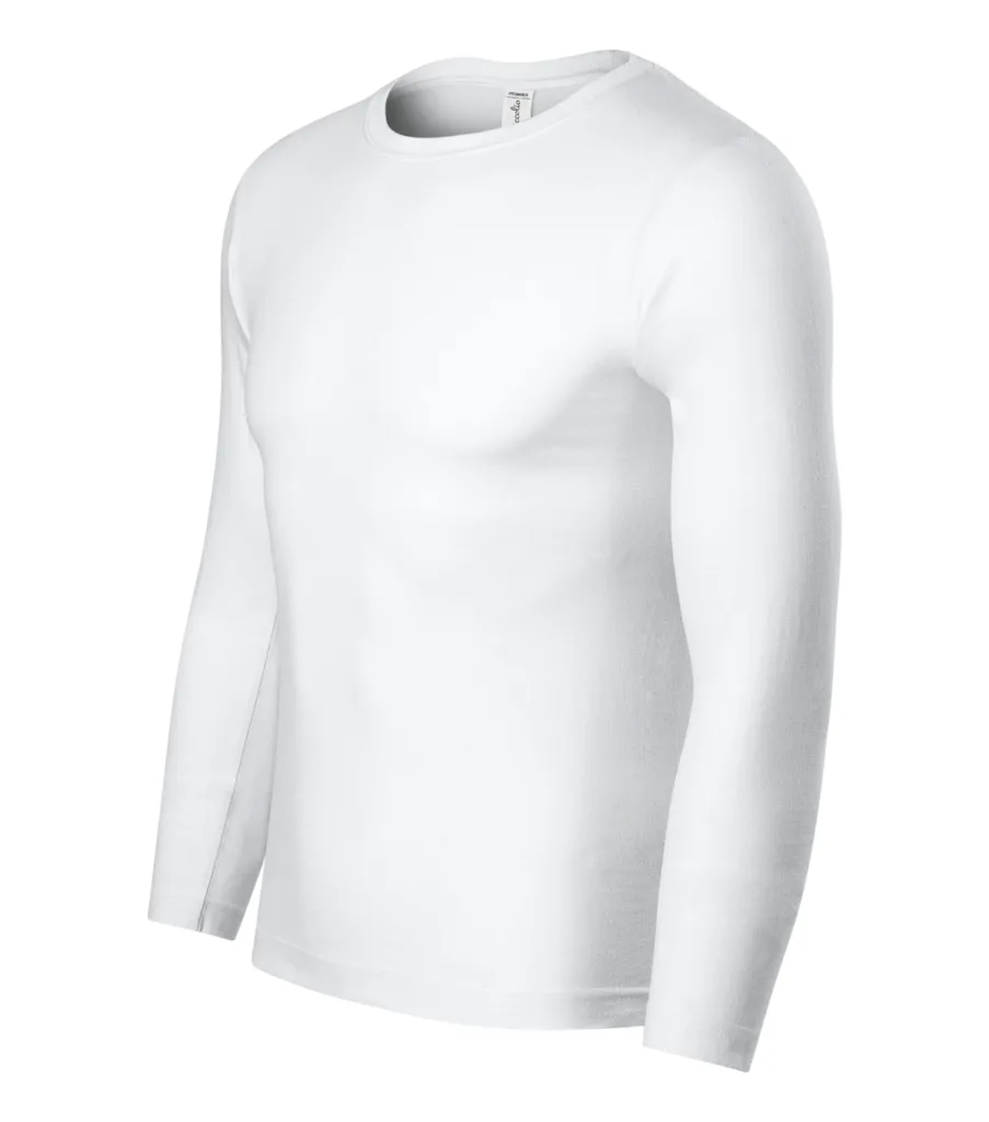 Triko PICCOLIO Progress LS P75, unisex, bílá
