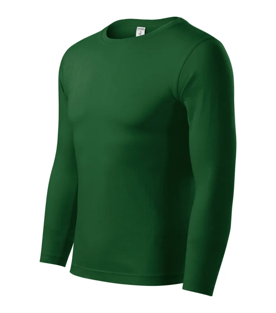 Triko PICCOLIO Progress LS P75, unisex, lahvově zelená