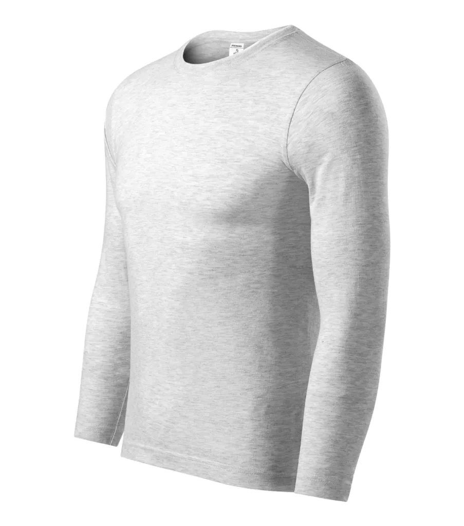 Triko PICCOLIO Progress LS P75, unisex, světle šedý melír