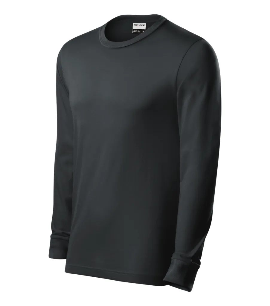 Triko RIMECK Resist LS R05, unisex, ebony gray