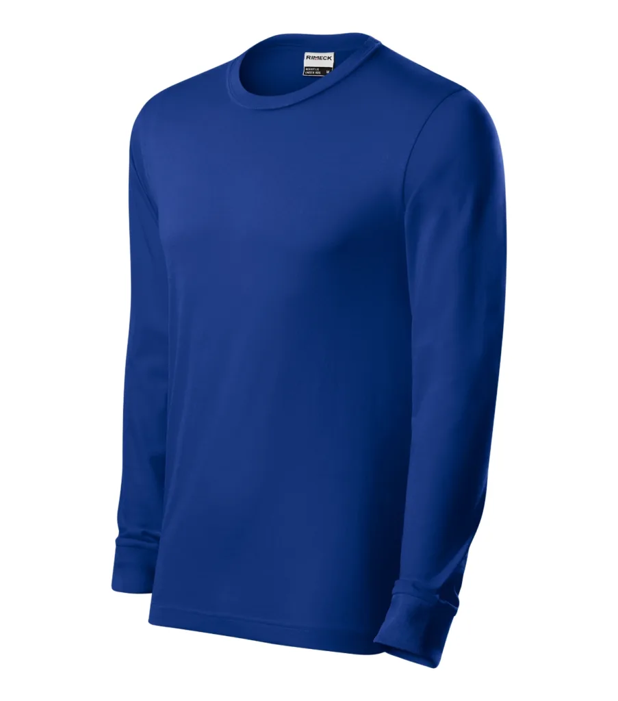 Triko RIMECK Resist LS R05, unisex, královská modrá