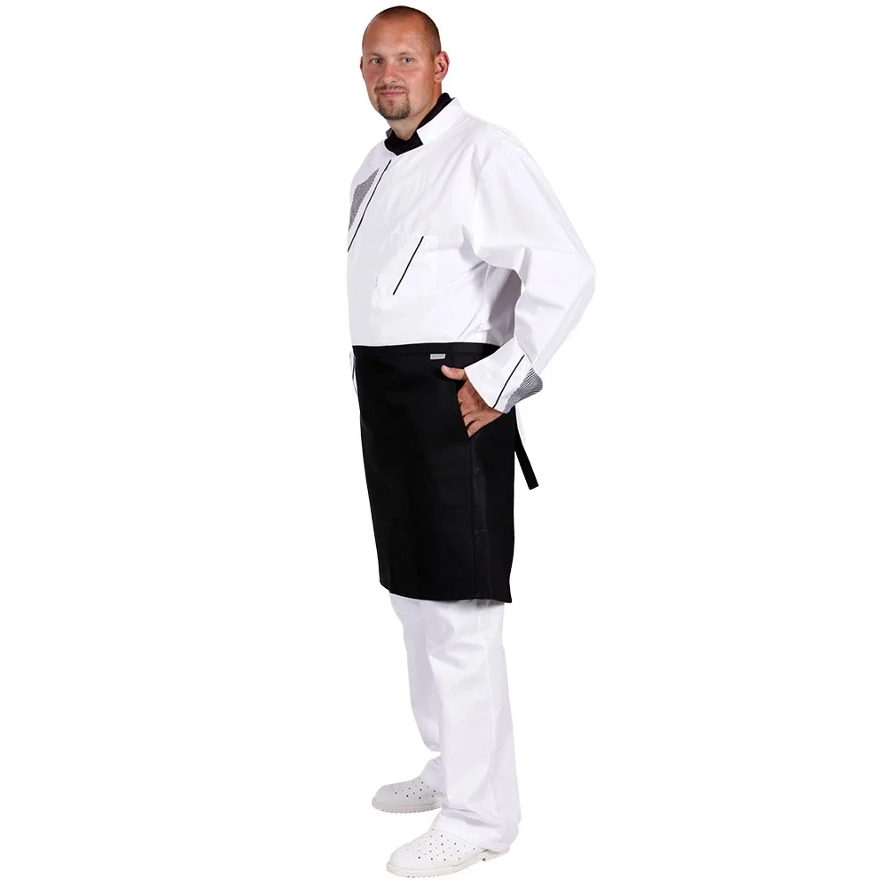 Zástěra TRADETEX JAN, unisex, černá