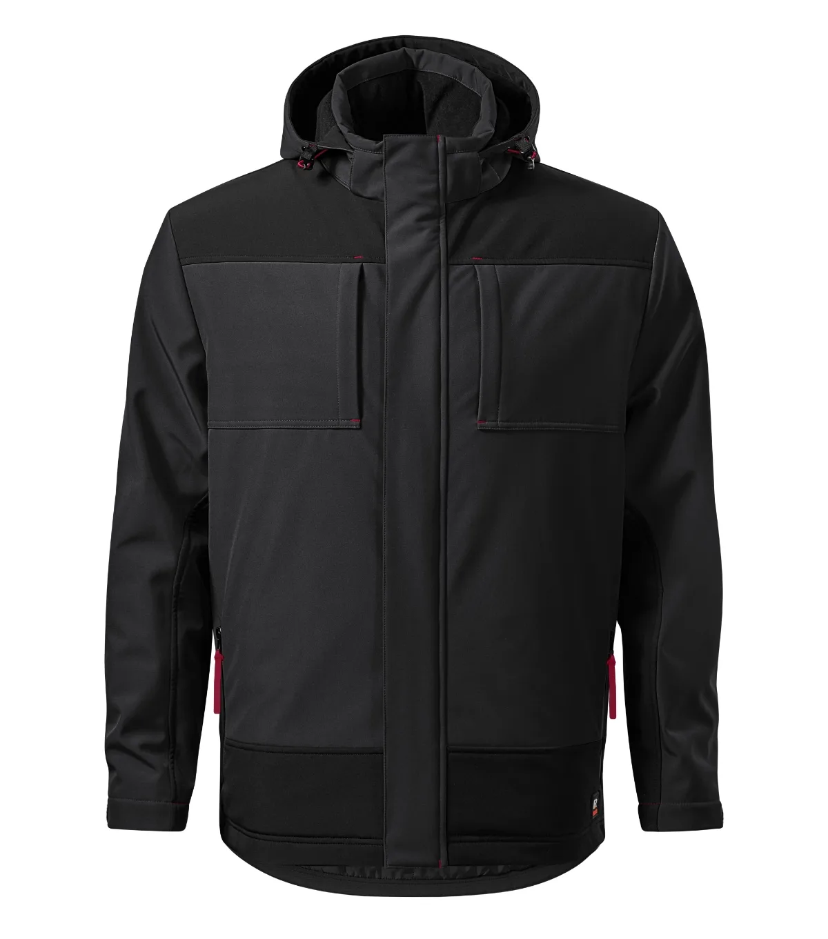Zimní softshellová bunda RIMECK Vertex W55, pánská, ebony gray - Obrázek 2