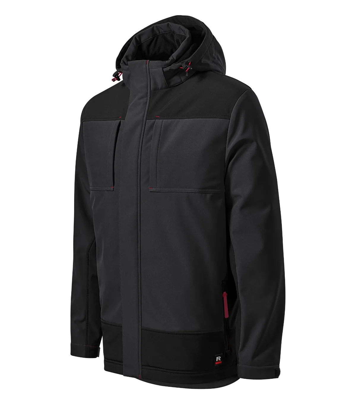 Zimní softshellová bunda RIMECK Vertex W55, pánská, ebony gray